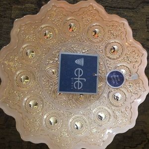 New handmade Turkish glass with real silver